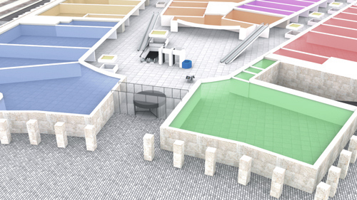 interactive 3D maps standard floor plan