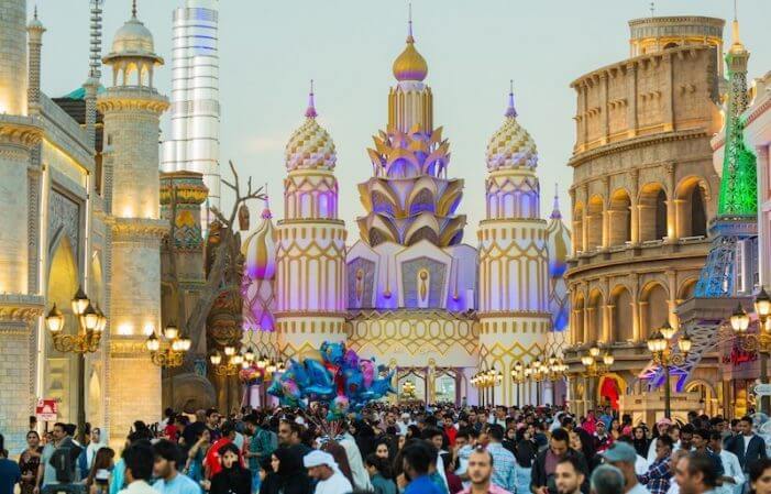 Global Village in Dubai - amusement park wayfinding